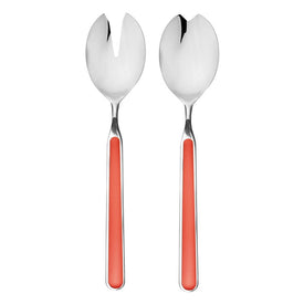 Fantasia New Coral Two-Piece Salad Server Set