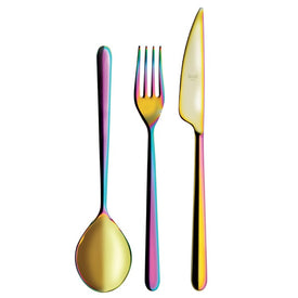 Linea Rainbow Three-Piece Serving Set