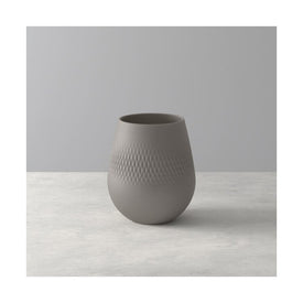 Manufacture Collier Taupe Small Carre Vase