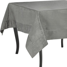 Renaissance 68" x 120" Tablecloth - Dark Gray