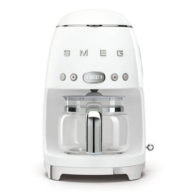 10-Cup Drip Filter Coffee Machine - White