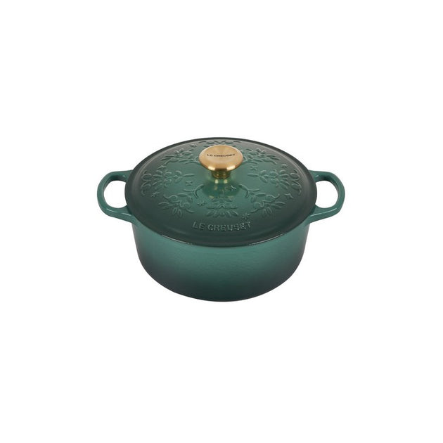 Le Creuset Signature Dutch Oven with Embossed Tree Lid, 4.5 Qt.