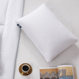 Serta Tencel Lyocell/Cotton Blend European Down Medium Firm Jumbo Pillow