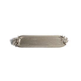 Oliveira 14" x 6" Tray - Silver