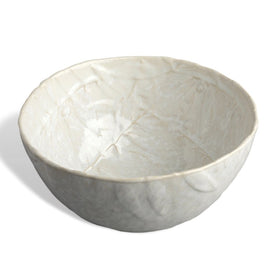 Oliveira Medium Serving Bowl - White