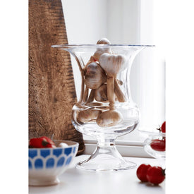 Old English 7.5" Vase - Clear
