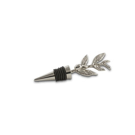 Oliveira Bottle Stoppers Set of 2 - Silver