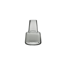 Flora 9.4" Medium Neck Vase - Smoke