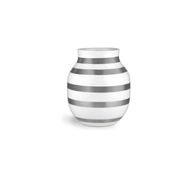 Omaggio 7.9" Vase - Silver