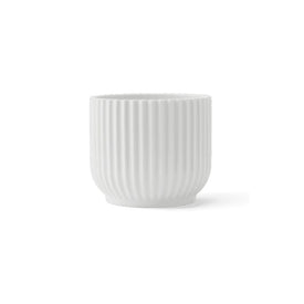 Lyngby 4.5" Small Flower Pot - White