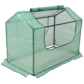 4' x 2' Mini Greenhouse with Two Zippered Side Doors - Clear