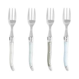 Laguiole Cake Forks with Mother of Pearl Handles Set of 4