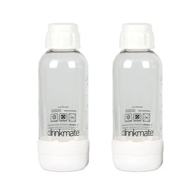 .5-Liter Carbonation Bottles 2-Pack - White