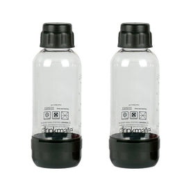 .5-Liter Carbonation Bottles 2-Pack - Black