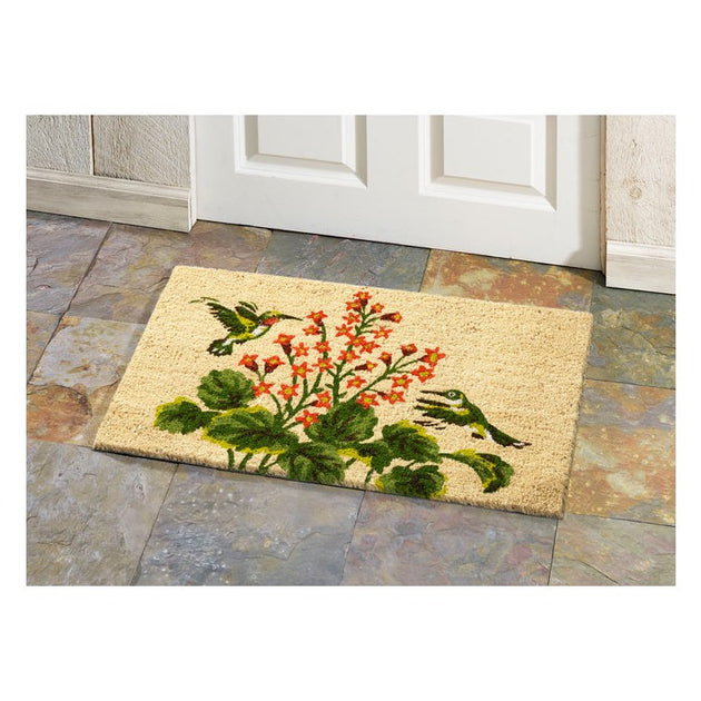 Larry Traverso Antlers Welcome 18 x 30 Doormat at Riverbend Home