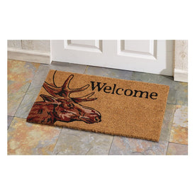 Moose Welcome 18" x 30" Doormat