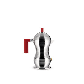 Pulcina Three-Cup Stovetop Espresso and Coffee Maker