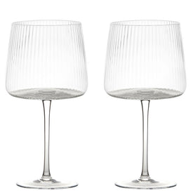 Empire Clear Gin Glasses Set of 2