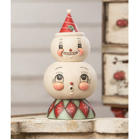 Frosty Finial Stack Container