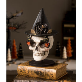 Moth Skull Figurine