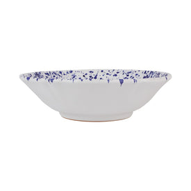 Amalfitana Cobalt Splatter Serving Bowl