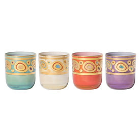Regalia Assorted Double Old Fashioned Glasses Set of 4
