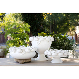 Limoni White Figural Centerpiece