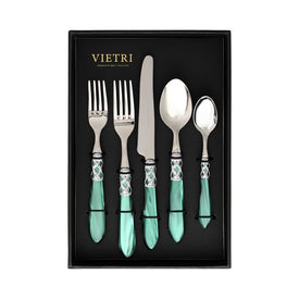 Aladdin Brilliant Green Five-Piece Place Setting Set of 4