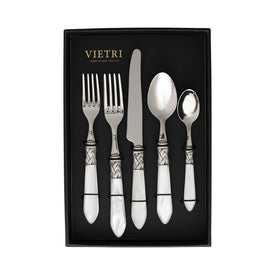 Aladdin Antique White Five-Piece Place Setting Set of 4