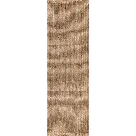 Pata Handwoven Chunky Jute 2' x 14' Runner Rug - Natural
