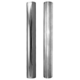 Tube Brass 1-1/2"x 12" 17 Gauge Threaded