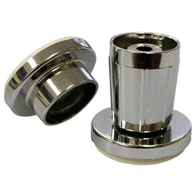Shower Rod Flange Adjustable Chrome Plated 1 Inch Plastic