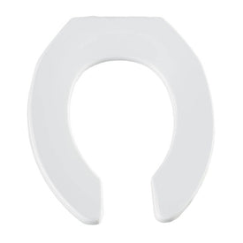 Heavy Duty Open Front Toilet Seat with STA-TITE