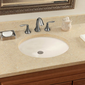 19-3/4" Oval Undermount Bathroom Sink