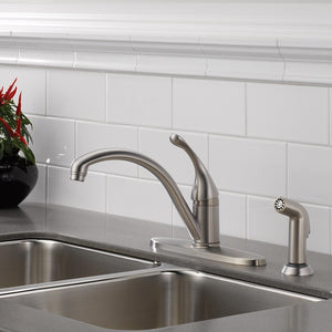 440-SS-DST Kitchen/Kitchen Faucets/Kitchen Faucets with Side Sprayer