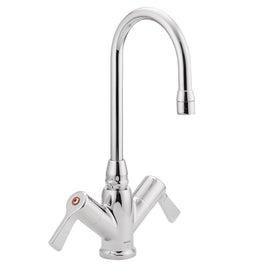 M-Dura Two Handle Bathroom Faucet with Gooseneck Spout