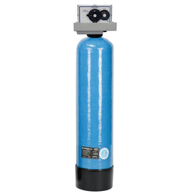 Filtration System 13 Inch Whole House Automatic Isobar III Vortech less Media 1 Inch FNPT Stainless Steel less Media 2.5 Cubic Foot