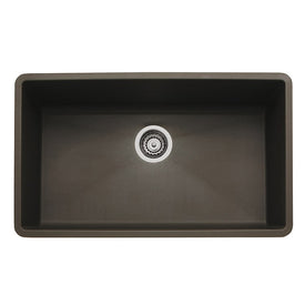 Precis 32" Super Single Bowl Silgranit Undermount Kitchen Sink