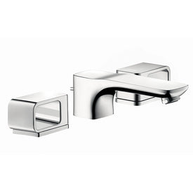 AXOR Urquiola Two Handle 3-Hole Widespread Bathroom Faucet with Pop-Up Drain