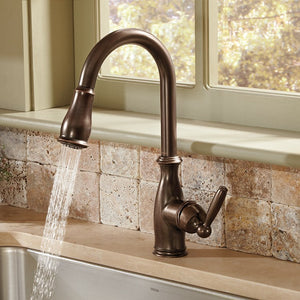 7185C Kitchen/Kitchen Faucets/Pull Down Spray Faucets
