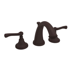 Amisa Two Handle Widespread Bathroom Faucet with Drain
