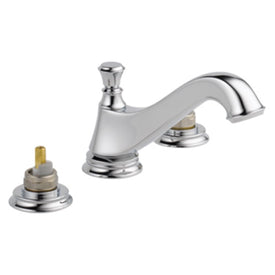 Cassidy Two Handle Widespread Bathroom Faucet with Drain without Handles