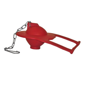 Flapper Hinged 2 Inch Red Rubber for Kohler 1 Piece