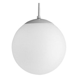 10" Opal Globe Single-Light Pendant
