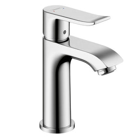 Metris 100 Single Handle Single Hole Bathroom Faucet with Pop-Up Drain