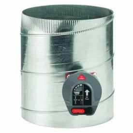 By-Pass Damper TrueZone CPRD 12 Inch Round Quick Connect Regulator Galvanized Steel Calibrated Spring Tension Regulator - OPEN BOX