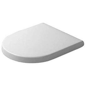 Toilet Seat Starck 3 Elongated Less Slow Closing Cover White 17-1/8 Inch