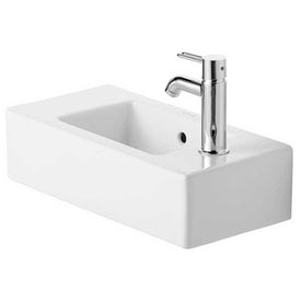 Lavatory Sink Vero Wall Mount 19-5/8 x 9-7/8 Inch Rectangle White