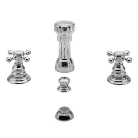 Astor Two Handle Bidet Faucet with Drain
