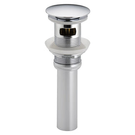 Replacement Push Button Pop-Up Drain Assembly with Overflow